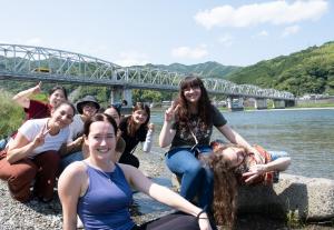 BBQ仁淀川河辺で