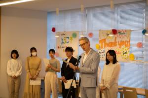 フェアウェルパーティーセンター長挨拶