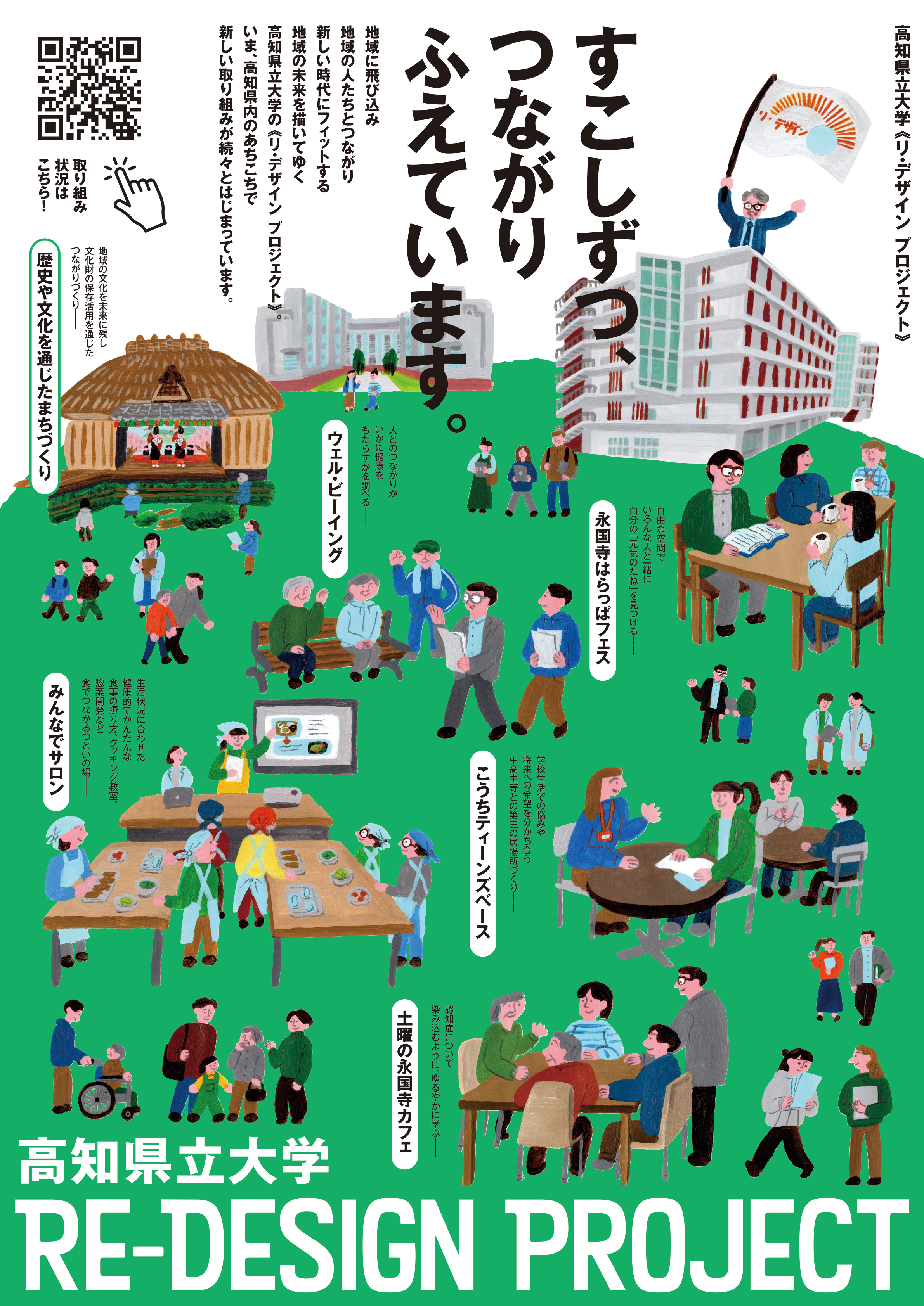 すこしずつ、つながりふえています。