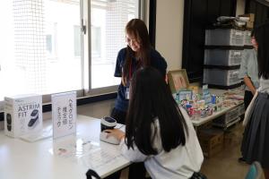 健康栄養学部　栄養管理の実習の様子