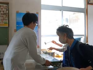 鵜来島活動の様子4