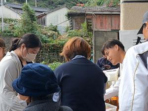 鵜来島活動の様子6