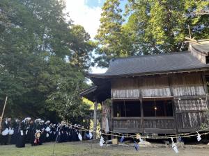 太刀踊り当日の様子2