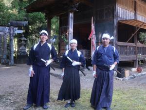 太刀踊り当日の様子4