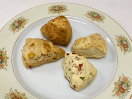 おかずスコーンの写真