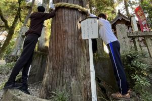 椙本神社準備日1