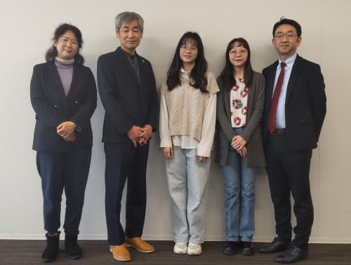 インターンシップ生修了式