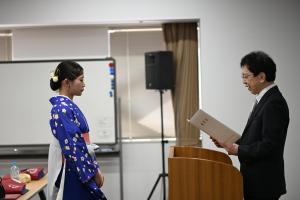 全国栄養士養成施設協会会長表彰授与