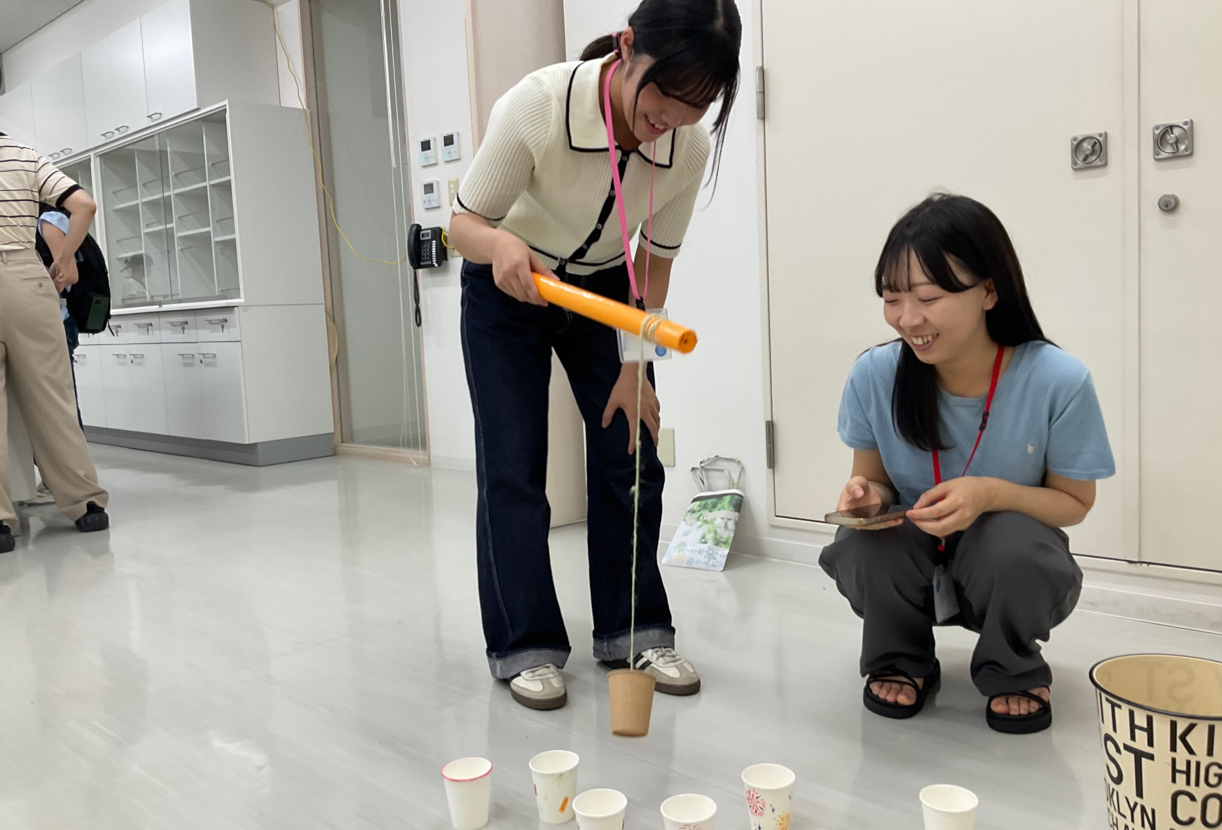コップ釣り
