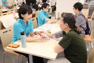 つながる保健室の様子