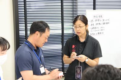 HUGの様子