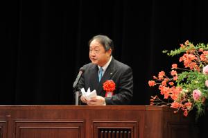 来賓祝辞　高知県議会議長　浜田英宏様