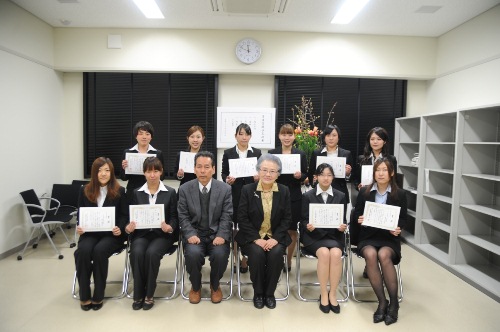 学長賞表彰式の画像