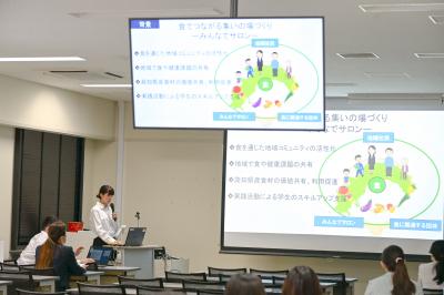 発表の様子１