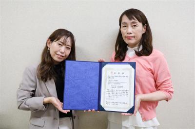 徳岡助教（左）と岩﨑講師