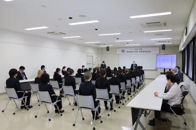 学長賞授与式風景